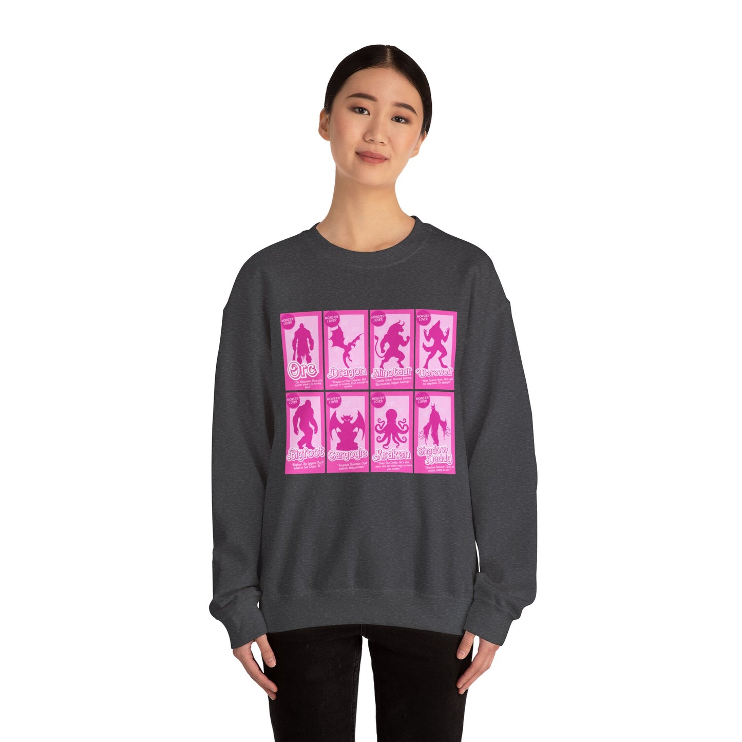 Monster Dolls Unisex Heavy Blend™ Crewneck Sweatshirt