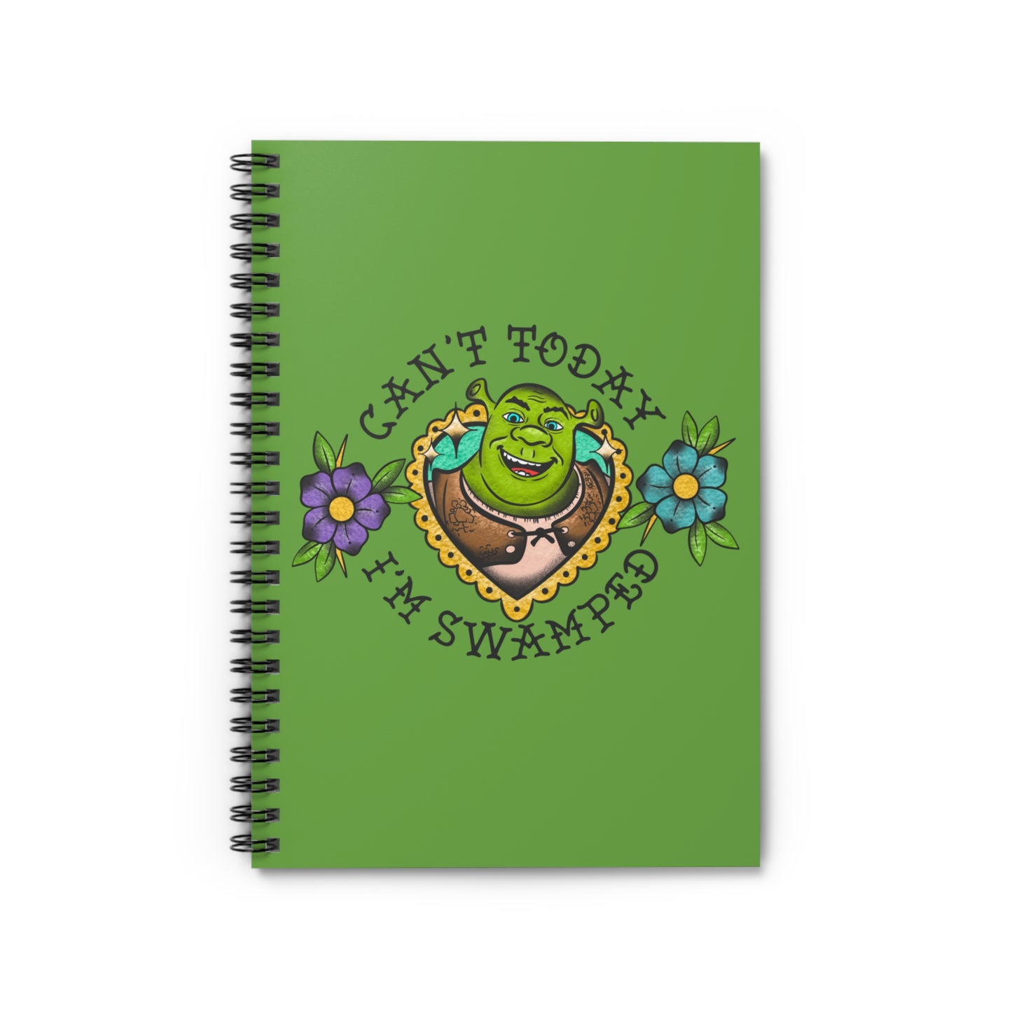 Swamped Spiral Notebook - Ruled Line