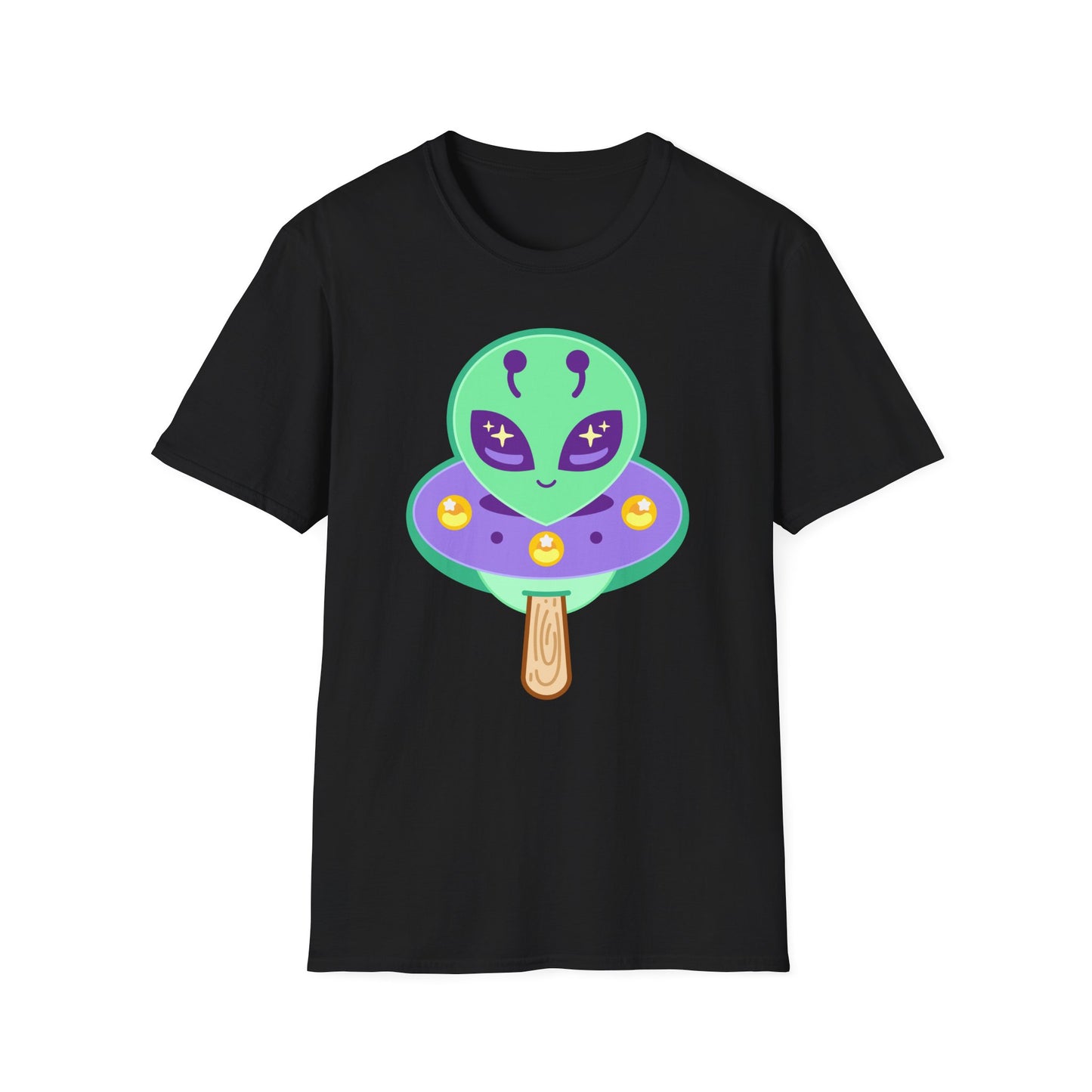 Monster Treat Alien Unisex Softstyle T-Shirt