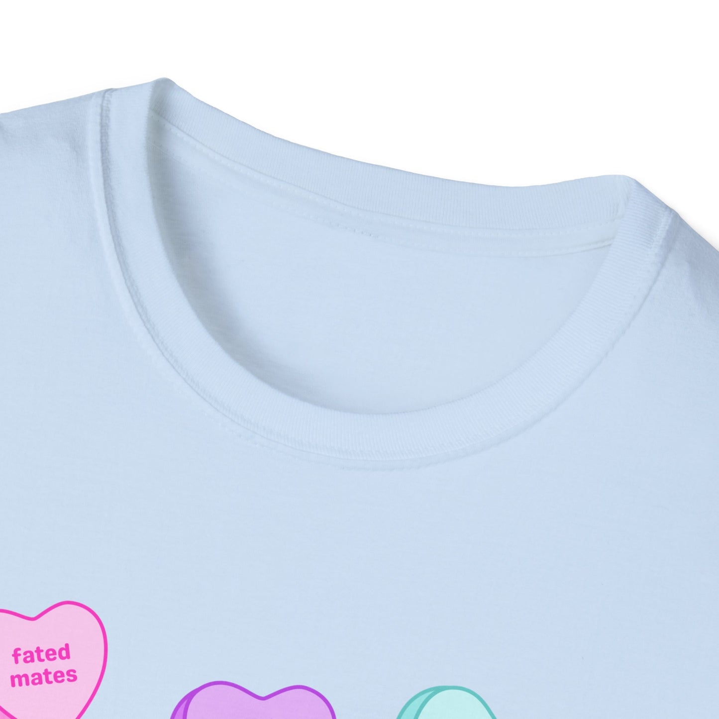 Candy Hearts Tropes Unisex Softstyle T-Shirt