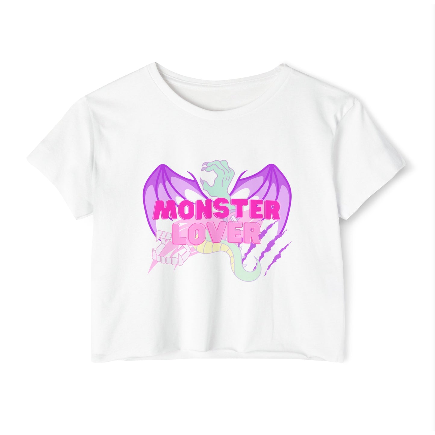 Monster Lover Women's Festival Crop Top