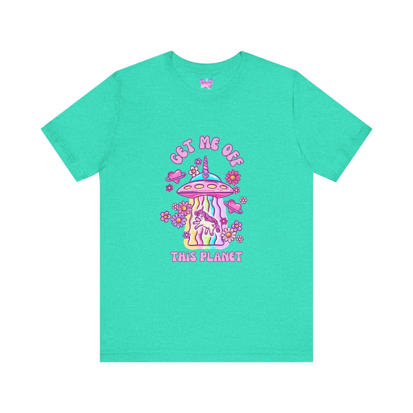 Get Me Off This Planet Unisex Jersey Short Sleeve Tee