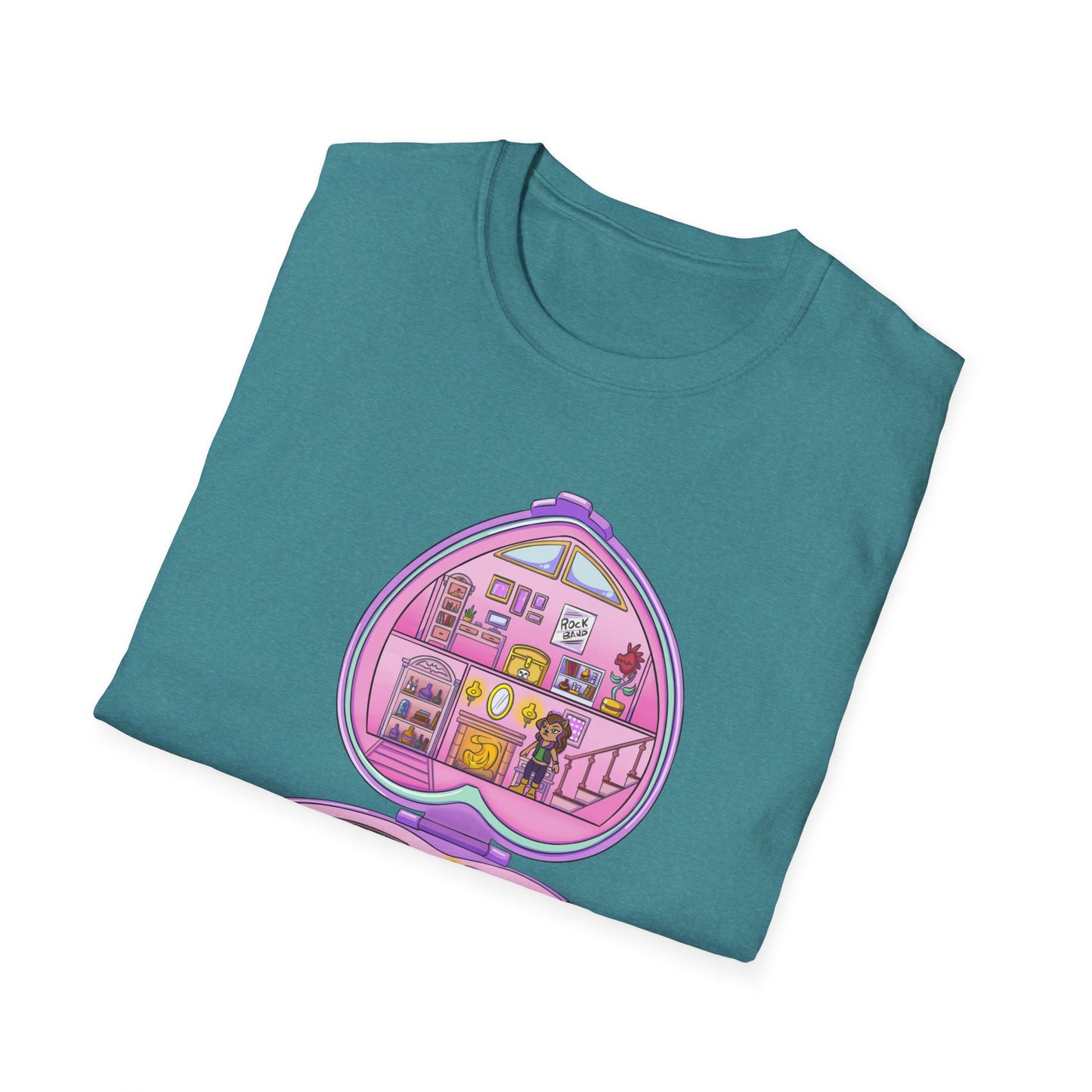Monster Compact Unisex Softstyle T-Shirt