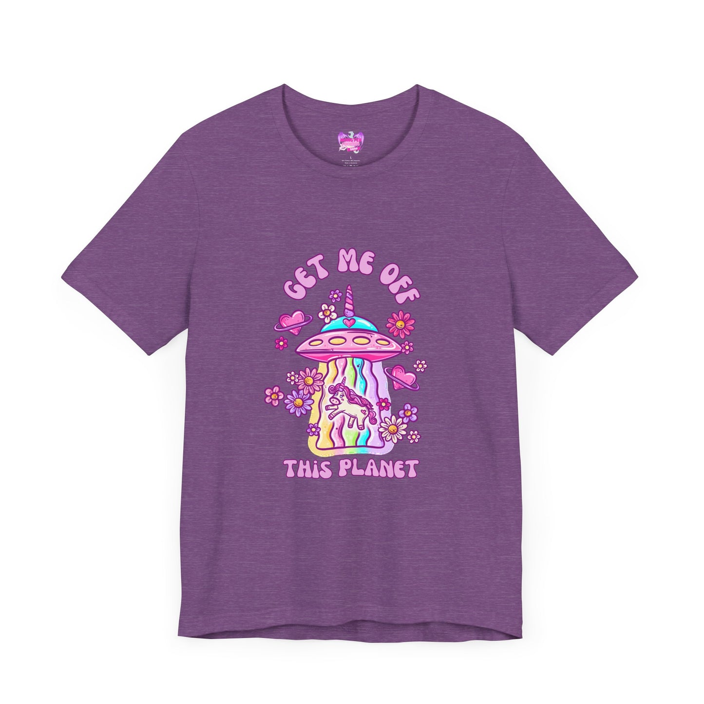 Get Me Off This Planet Unisex Jersey Short Sleeve Tee