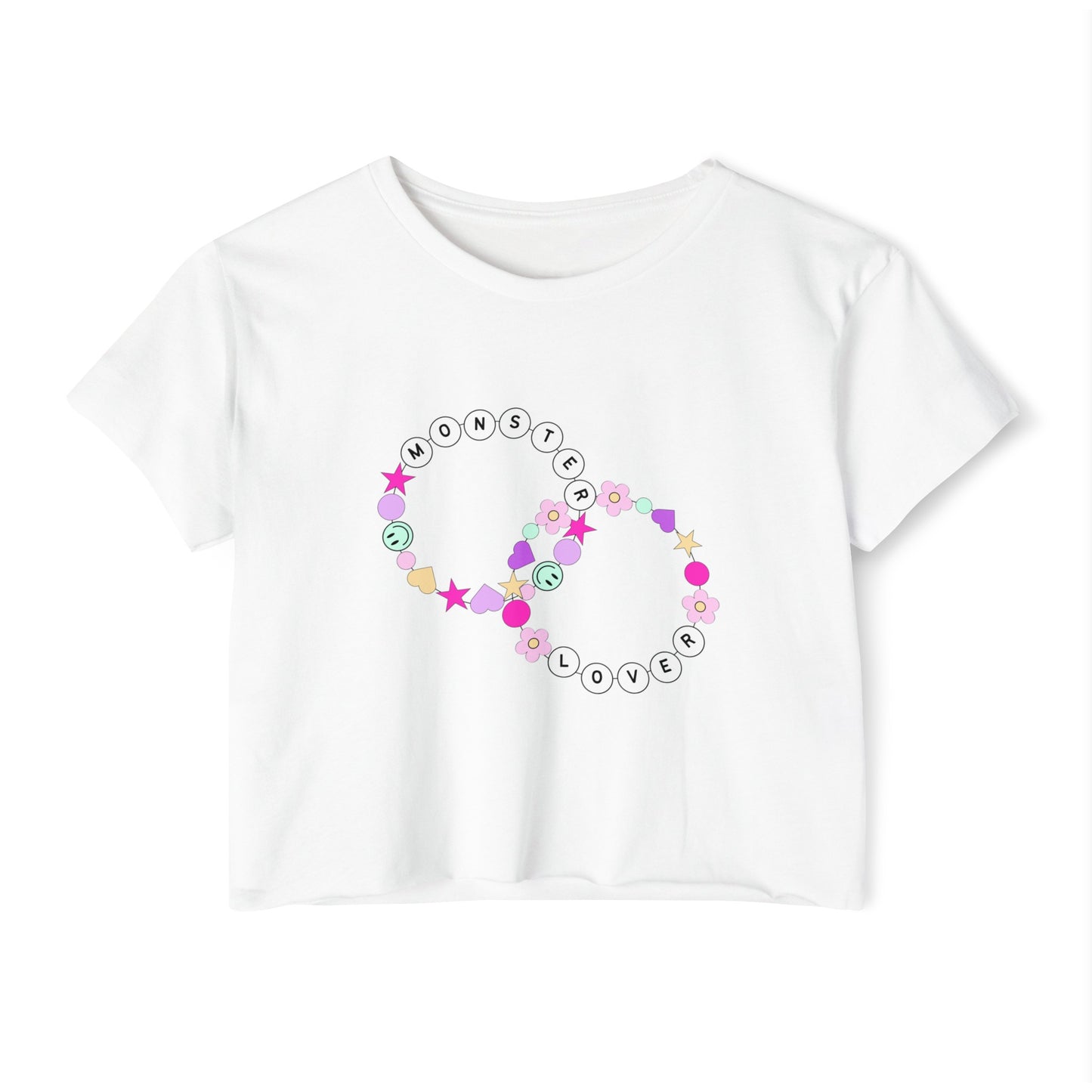 Friendship Bracelet Women's Festival Crop Top