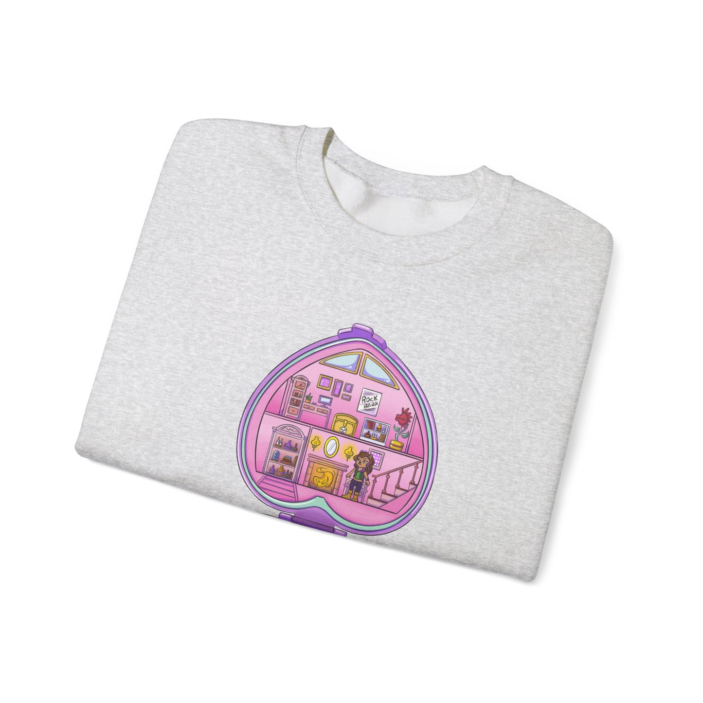 Monster Compact Unisex Heavy Blend™ Crewneck Sweatshirt