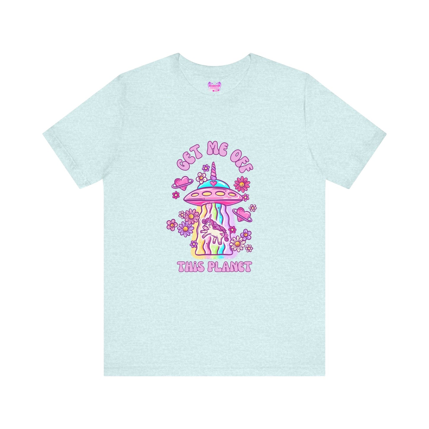 Get Me Off This Planet Unisex Jersey Short Sleeve Tee
