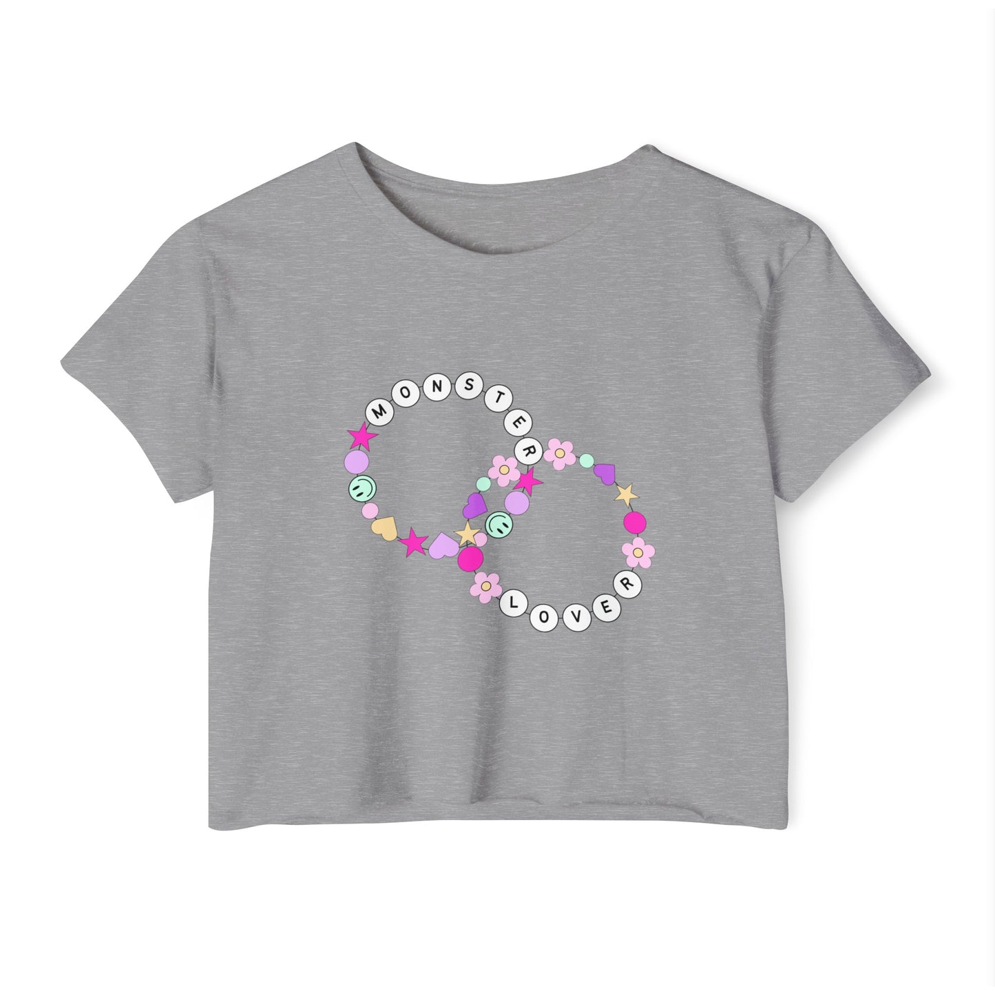 Friendship Bracelet Women's Festival Crop Top