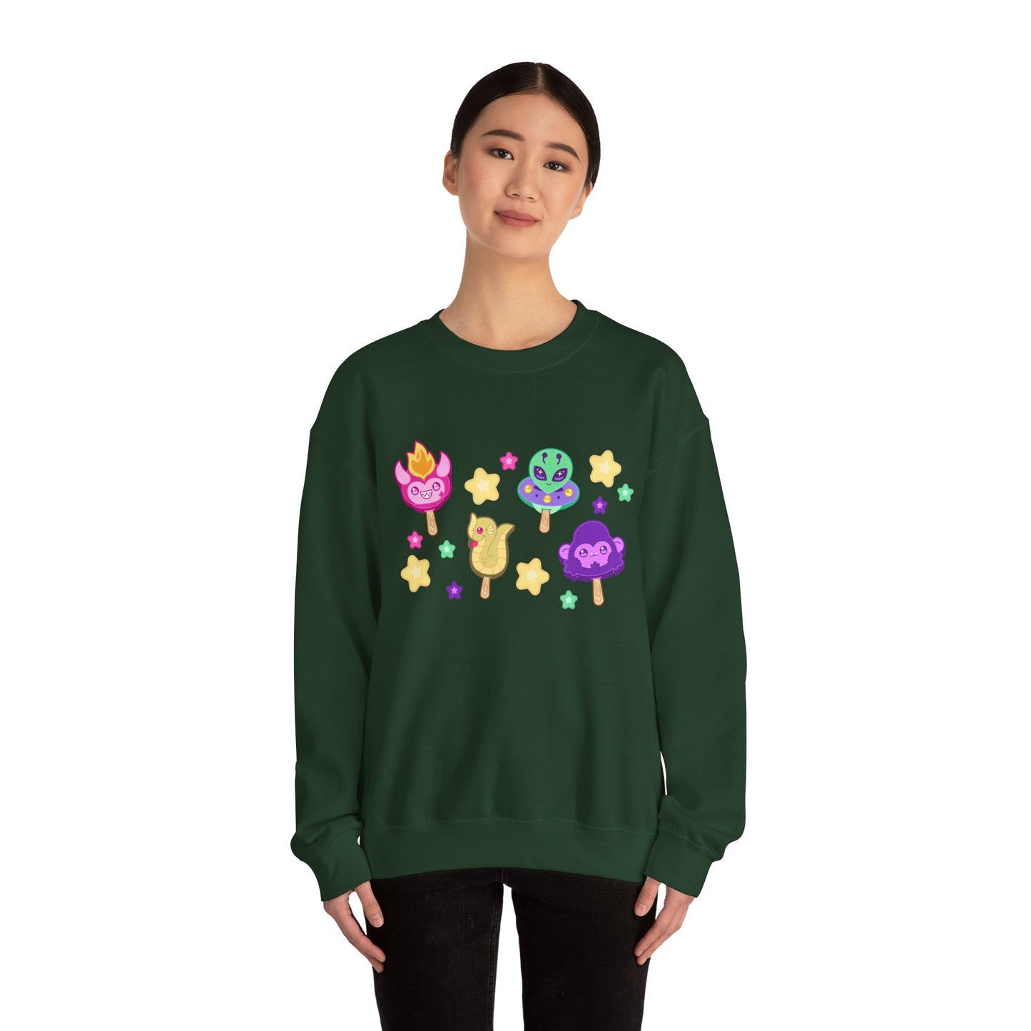 Monster Treats 3.0 Unisex Heavy Blend™ Crewneck Sweatshirt