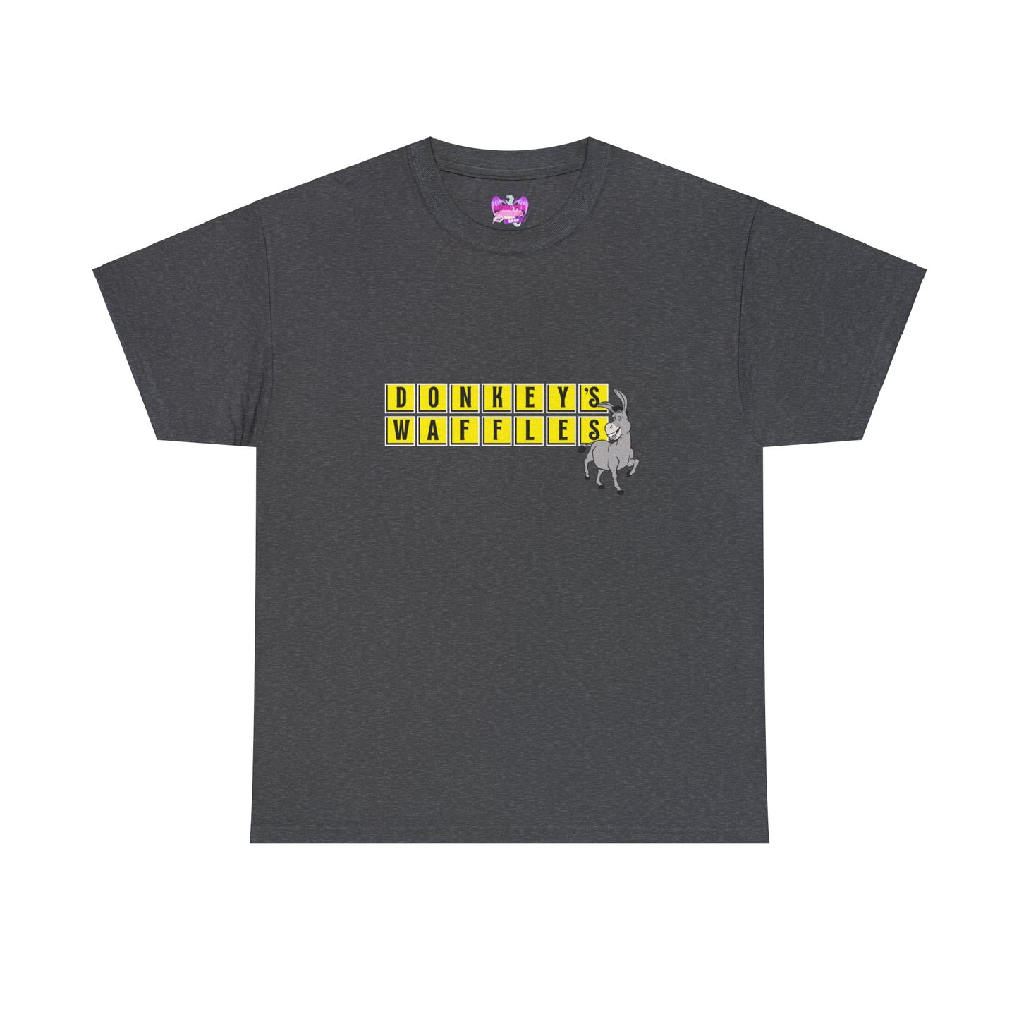 Donkey's Waffles Unisex Heavy Cotton Tee