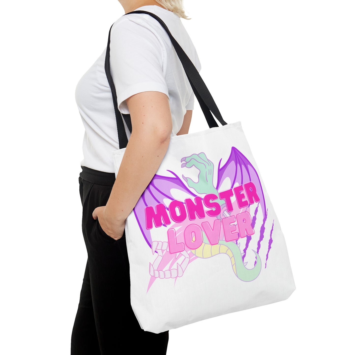 Monster Fucker/Lover Reversible Tote Bag