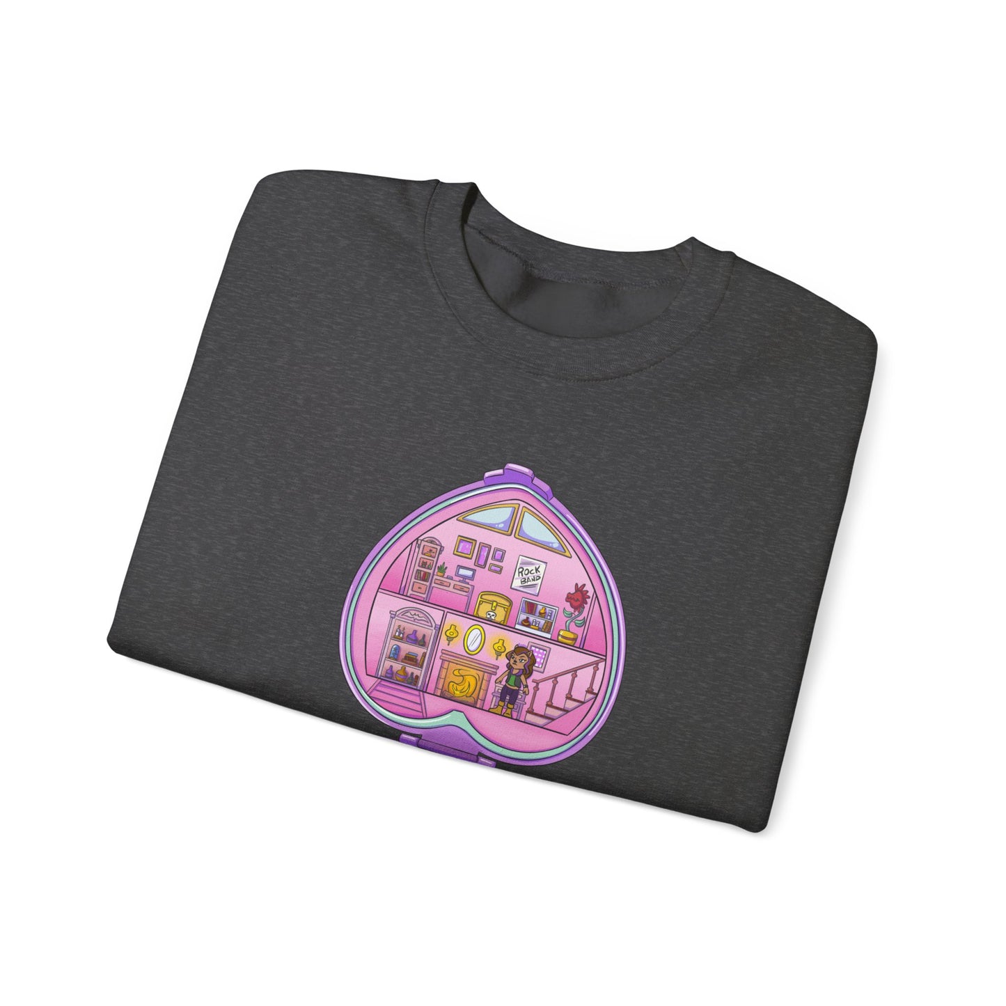 Monster Compact Unisex Heavy Blend™ Crewneck Sweatshirt