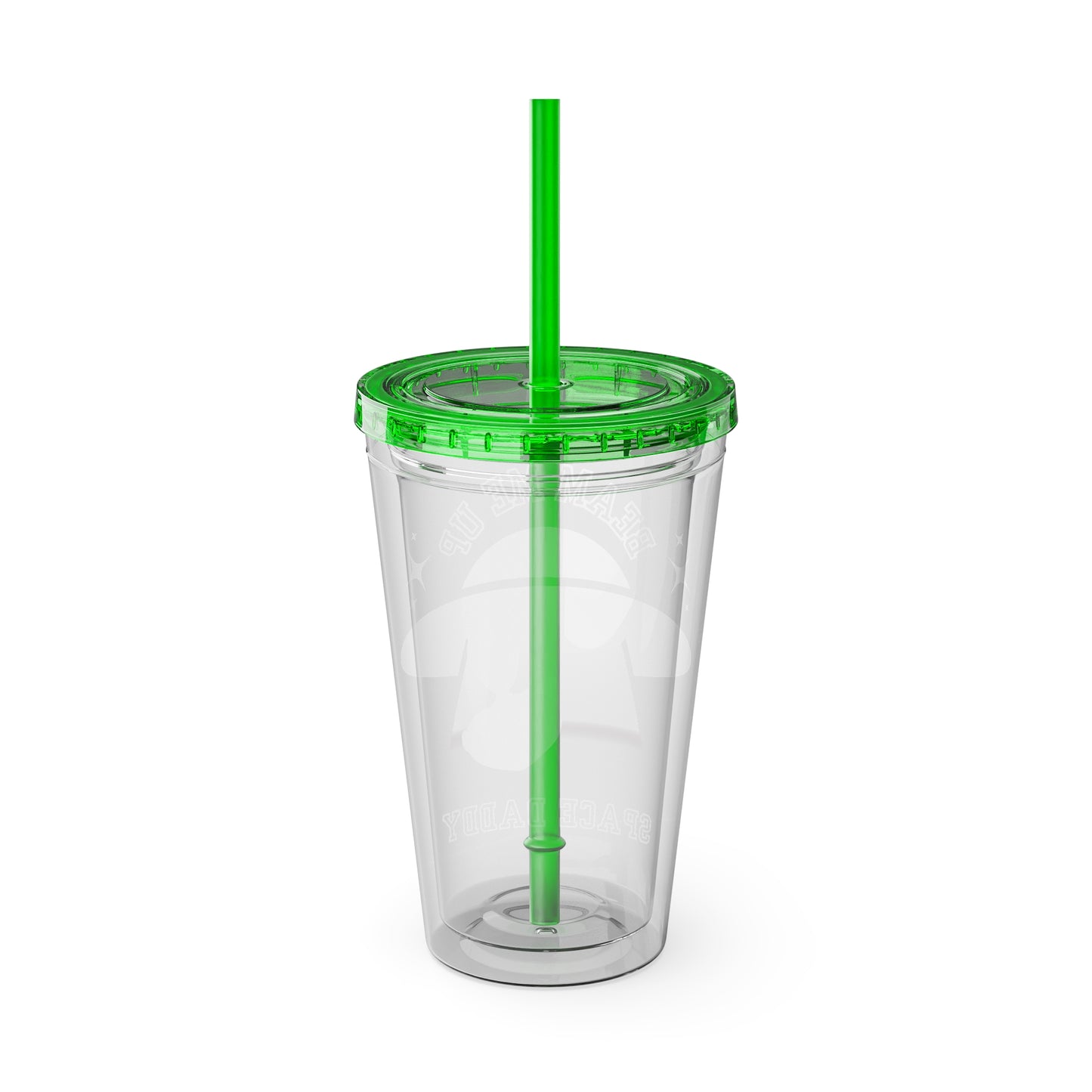Space Daddy Sunsplash Tumbler with Straw, 16oz