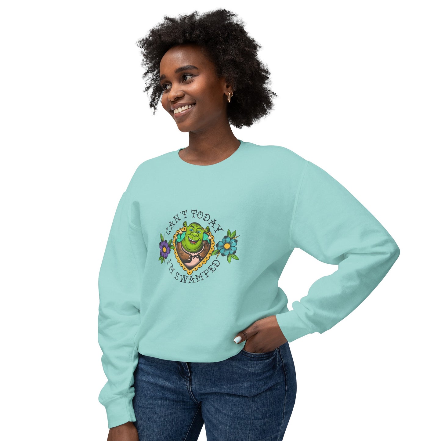 Tattoo Swamped Unisex Lightweight Comfort Colors Sweatshirt
