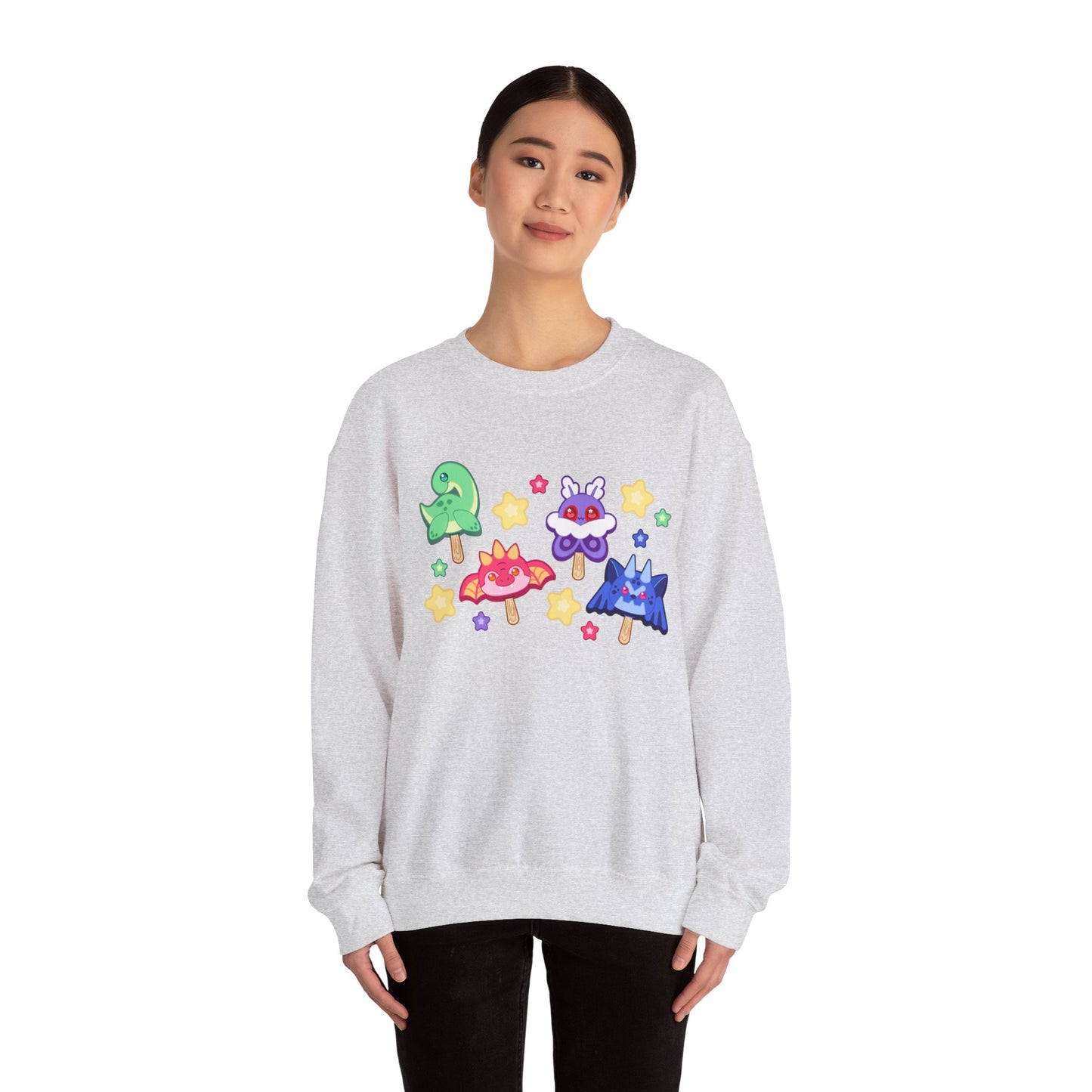 Monster Treats 2 Unisex Heavy Blend™ Crewneck Sweatshirt