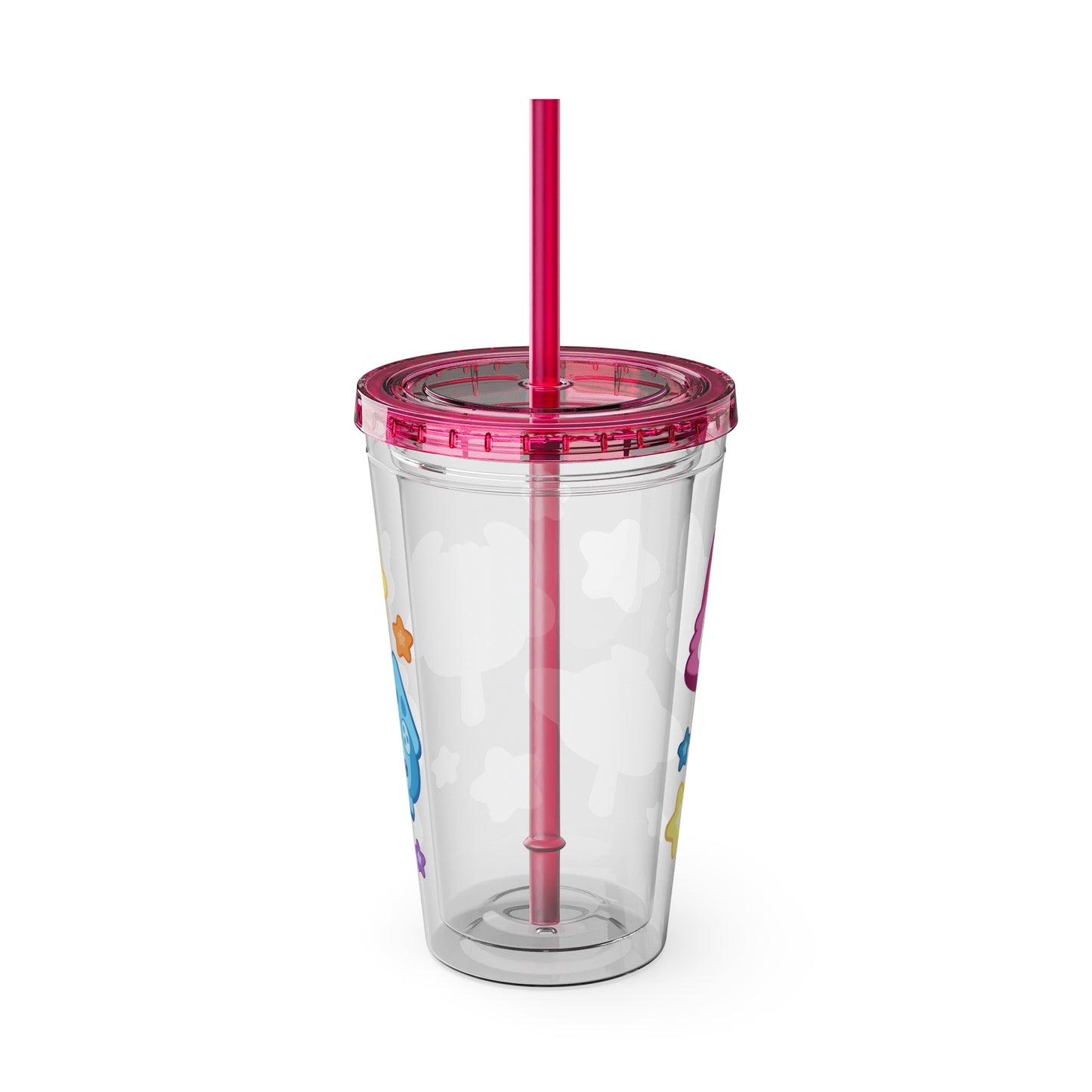 Monster Treats Sunsplash Tumbler with Straw, 16oz