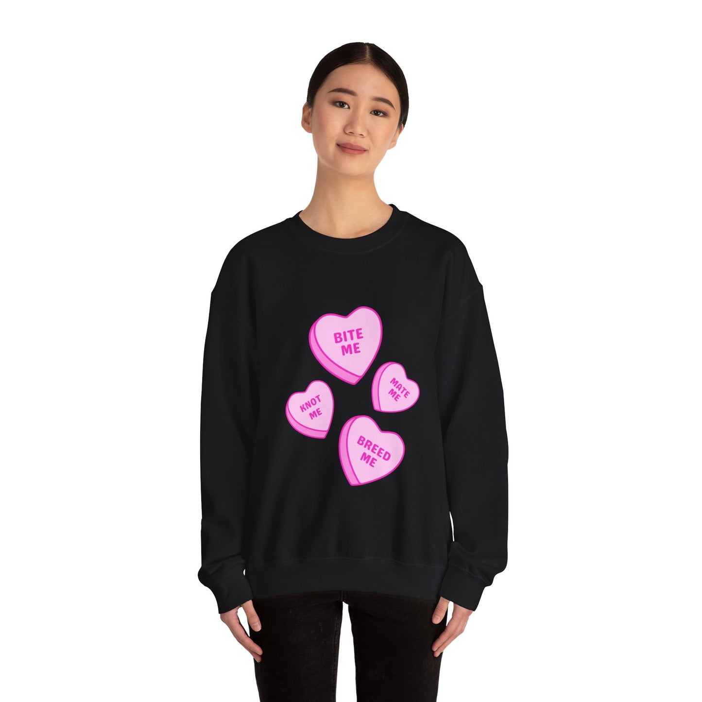 Knotty Hearts Unisex Heavy Blend™ Crewneck Sweatshirt