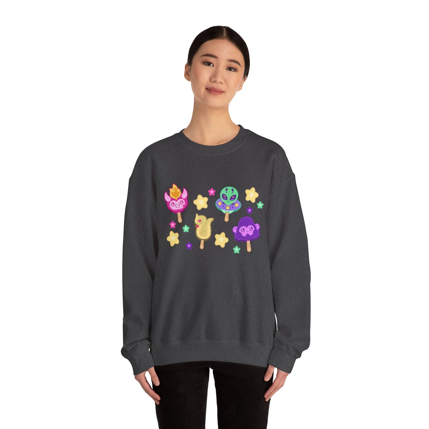 Monster Treats 3.0 Unisex Heavy Blend™ Crewneck Sweatshirt
