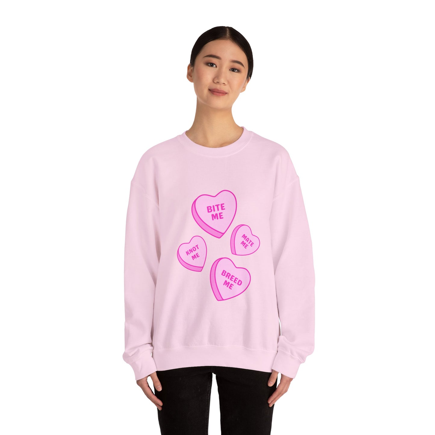 Knotty Hearts Unisex Heavy Blend™ Crewneck Sweatshirt