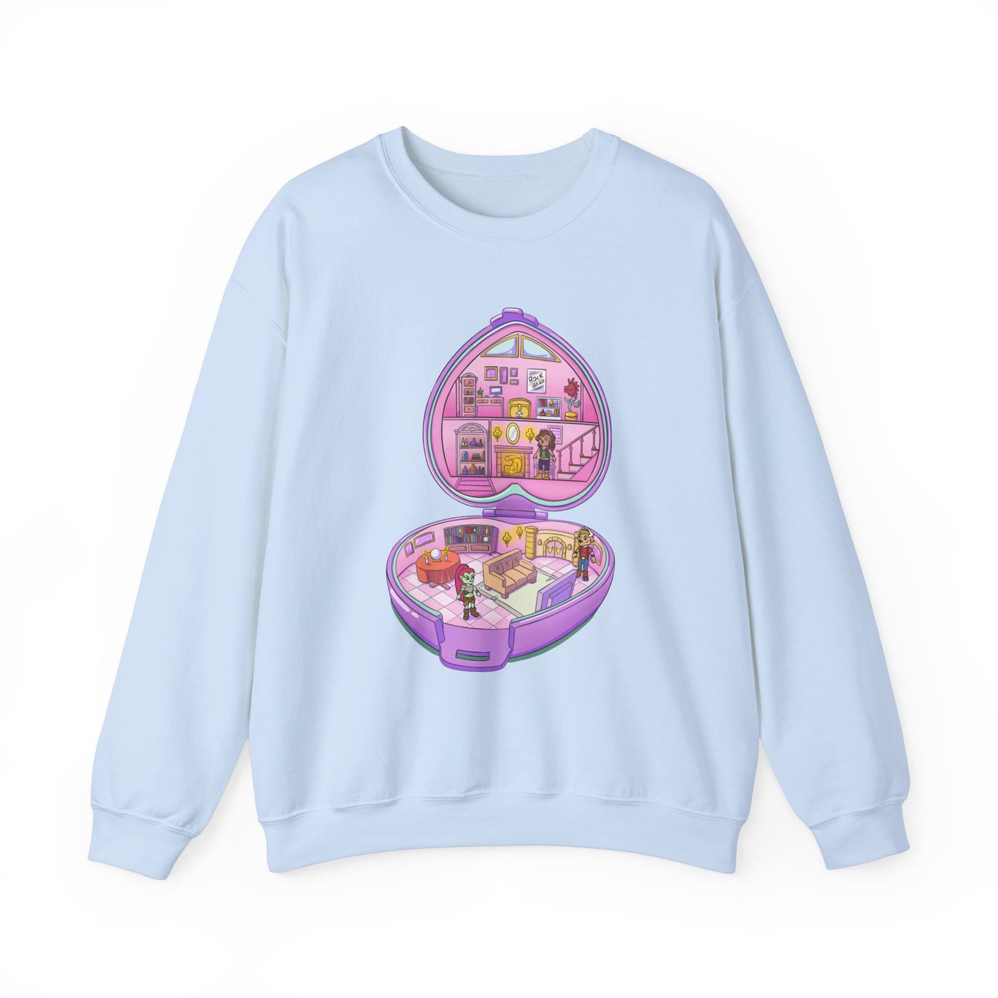 Monster Compact Unisex Heavy Blend™ Crewneck Sweatshirt