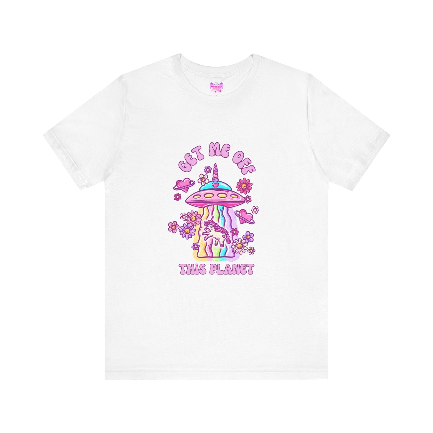 Get Me Off This Planet Unisex Jersey Short Sleeve Tee