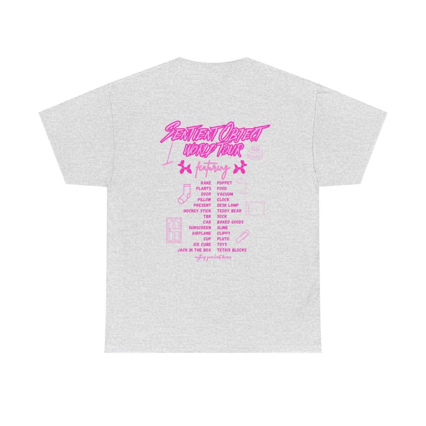 Sentient Object World Tour Unisex Heavy Cotton Tee
