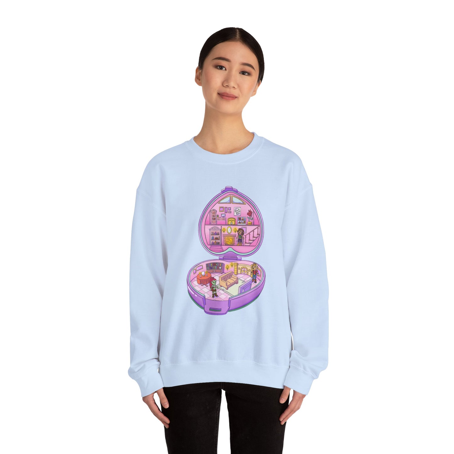 Monster Compact Unisex Heavy Blend™ Crewneck Sweatshirt
