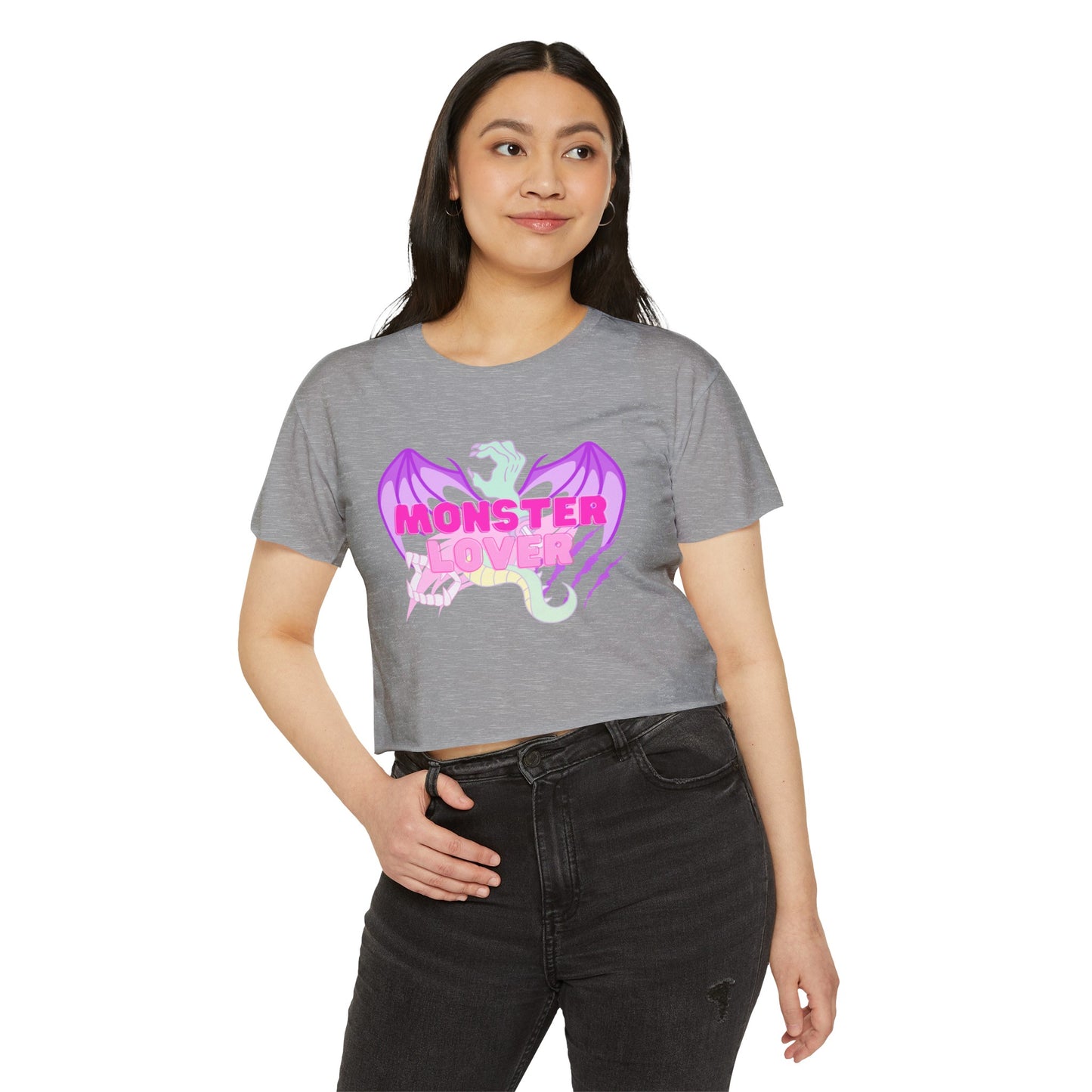 Monster Lover Women's Festival Crop Top