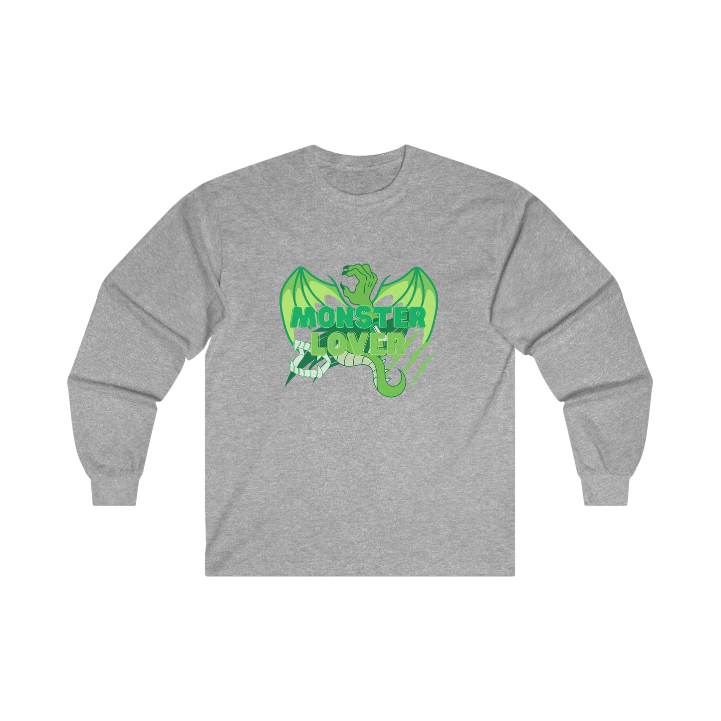 Lucky Green Monster Lover SE Unisex Ultra Cotton Long Sleeve Tee