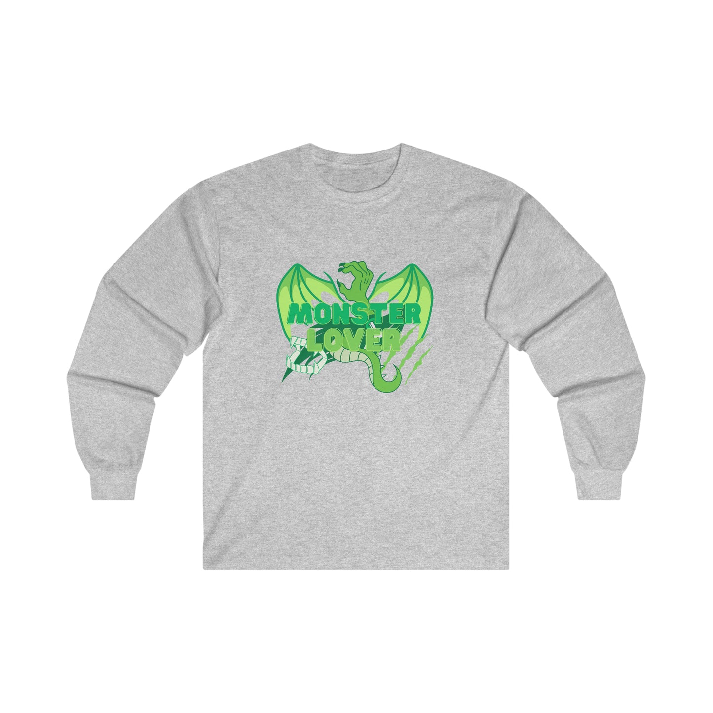 Lucky Green Monster Lover SE Unisex Ultra Cotton Long Sleeve Tee