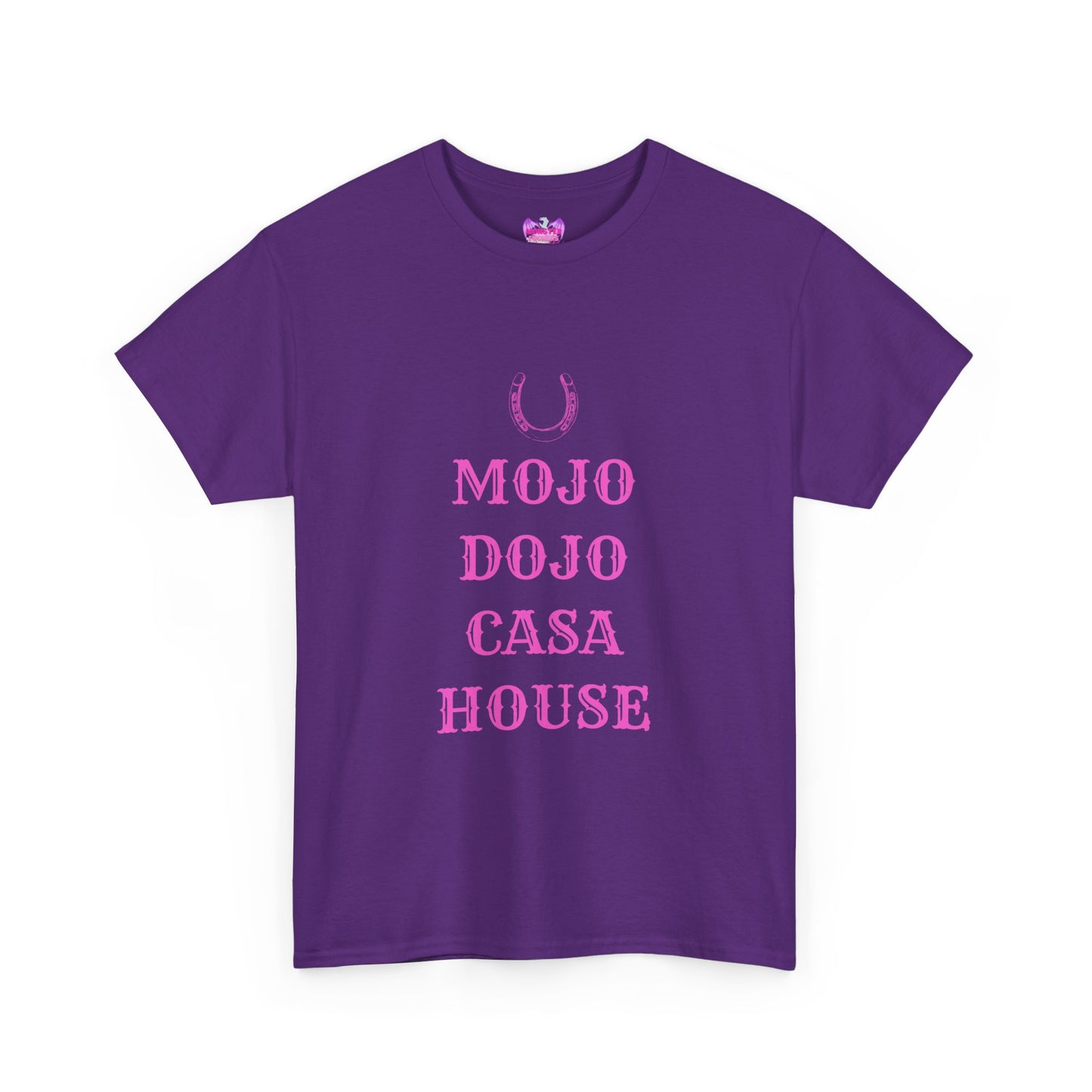 Mojo Dojo Casa House PINK Unisex Heavy Cotton Tee GILDAN