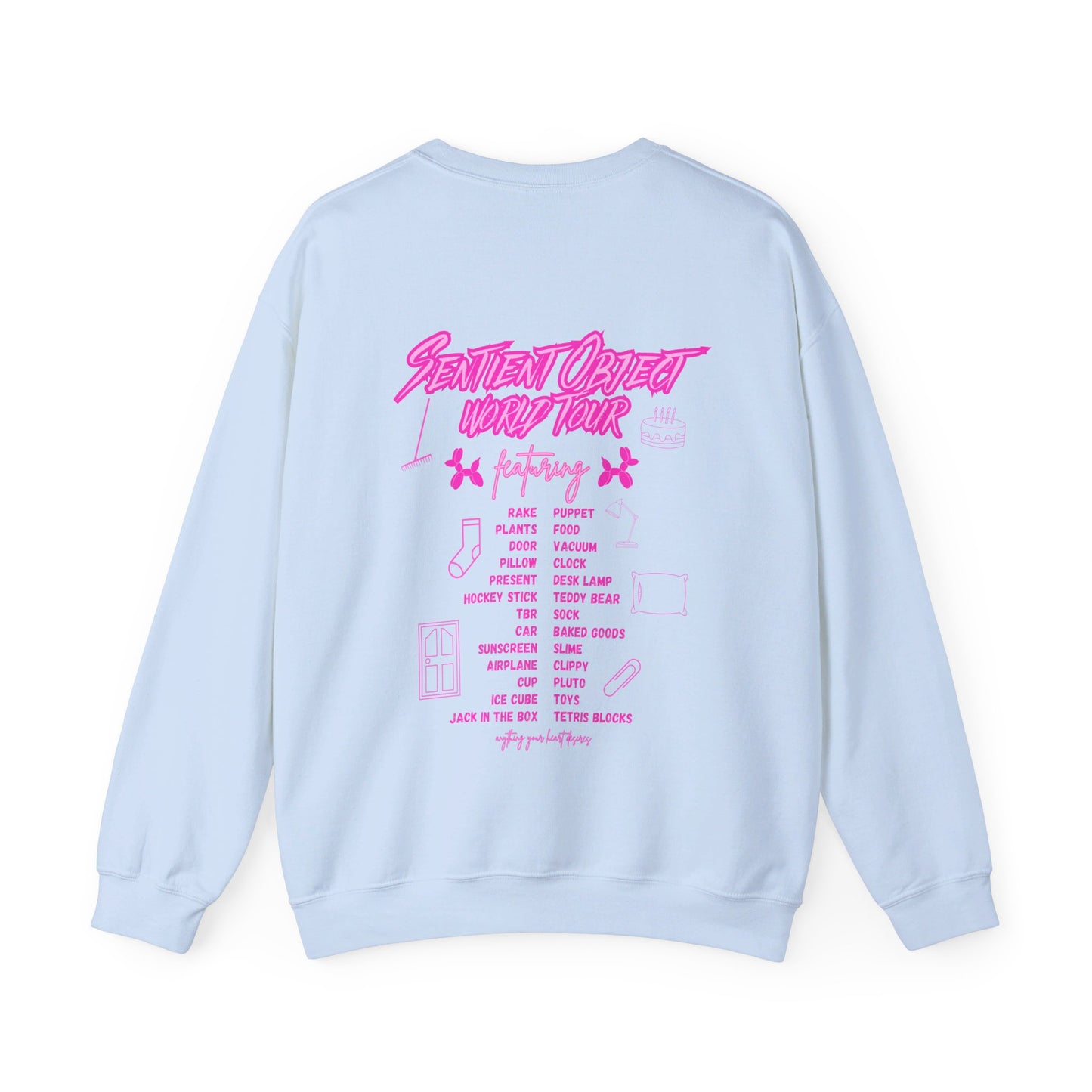 Sentient Object World Tour Unisex Heavy Blend™ Crewneck Sweatshirt