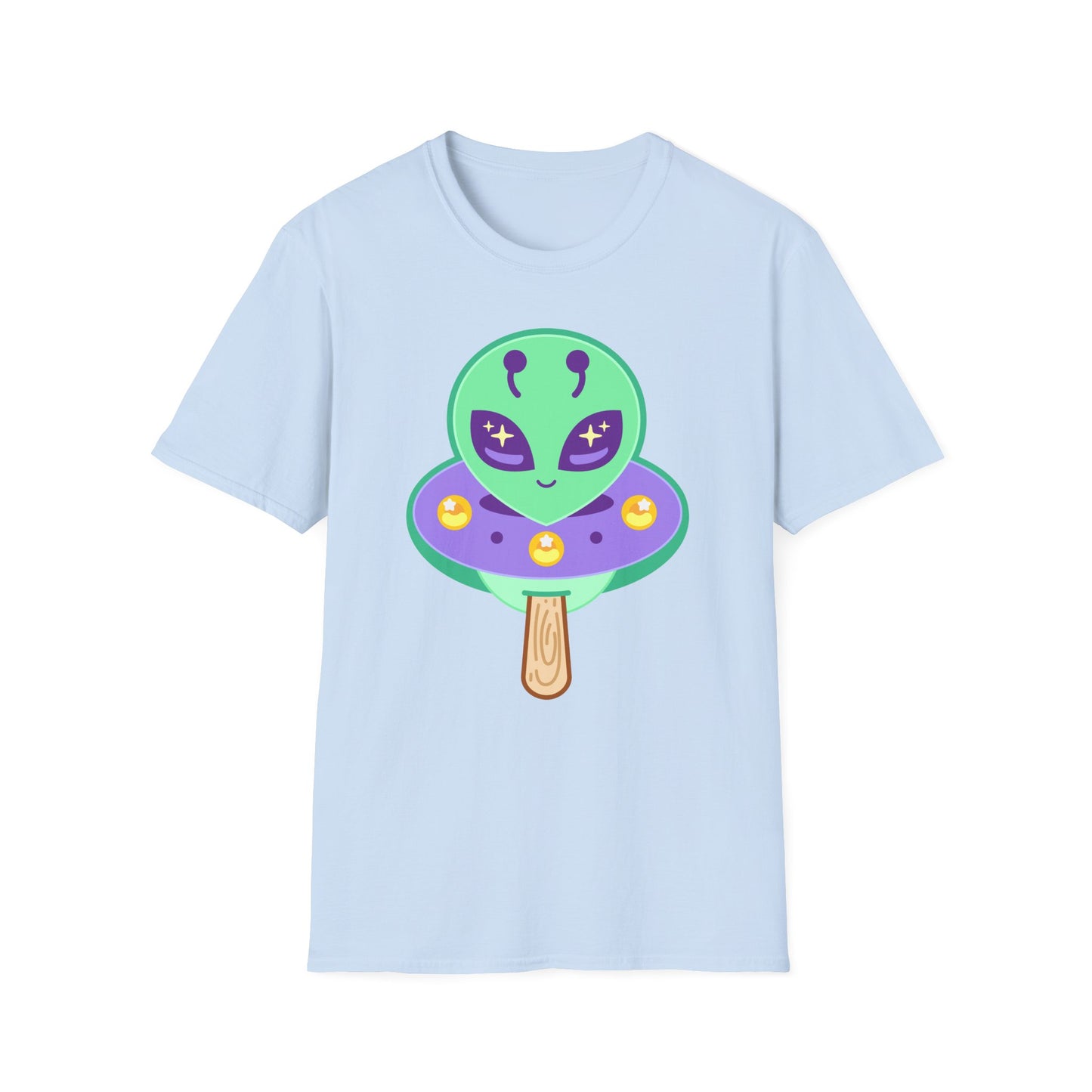 Monster Treat Alien Unisex Softstyle T-Shirt