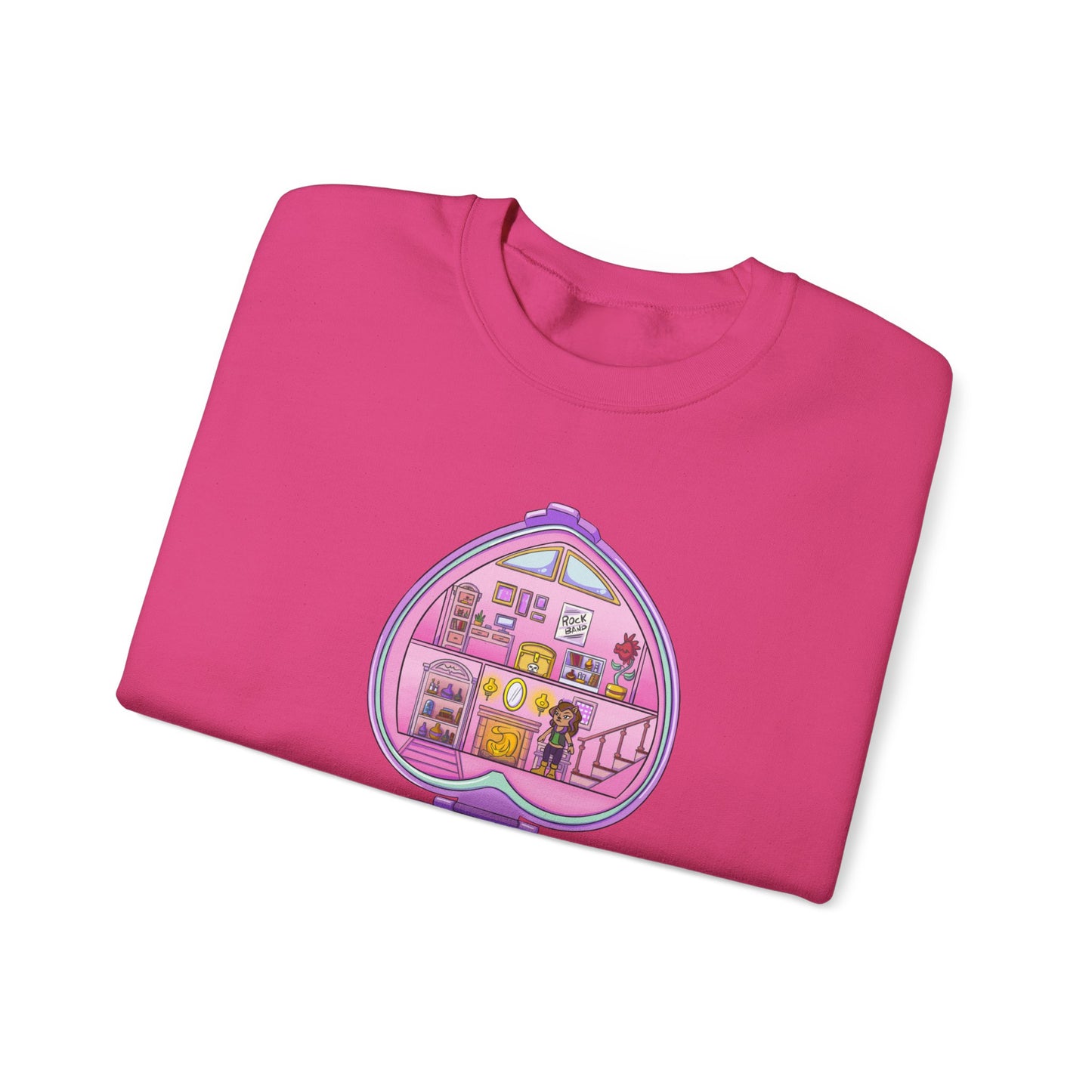 Monster Compact Unisex Heavy Blend™ Crewneck Sweatshirt