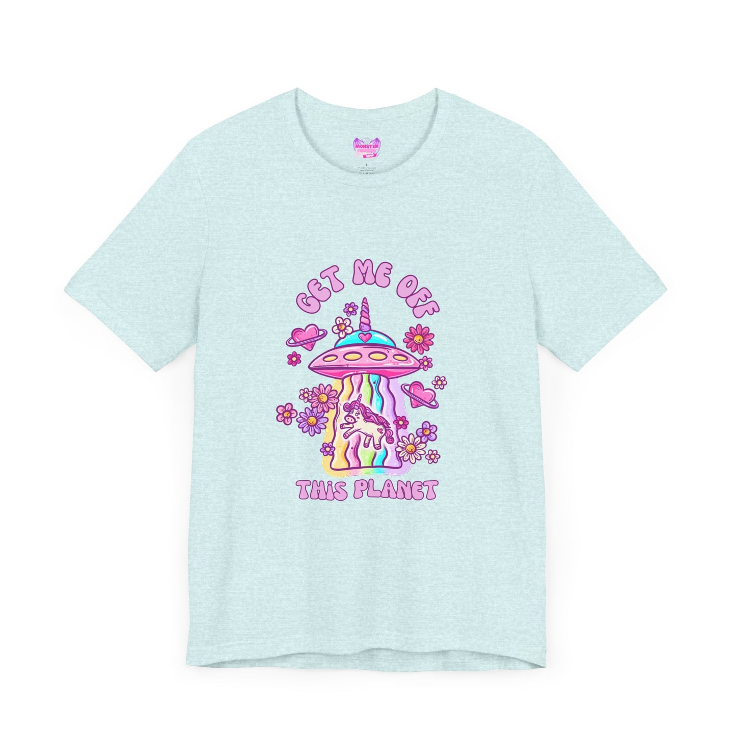 Get Me Off This Planet Unisex Jersey Short Sleeve Tee