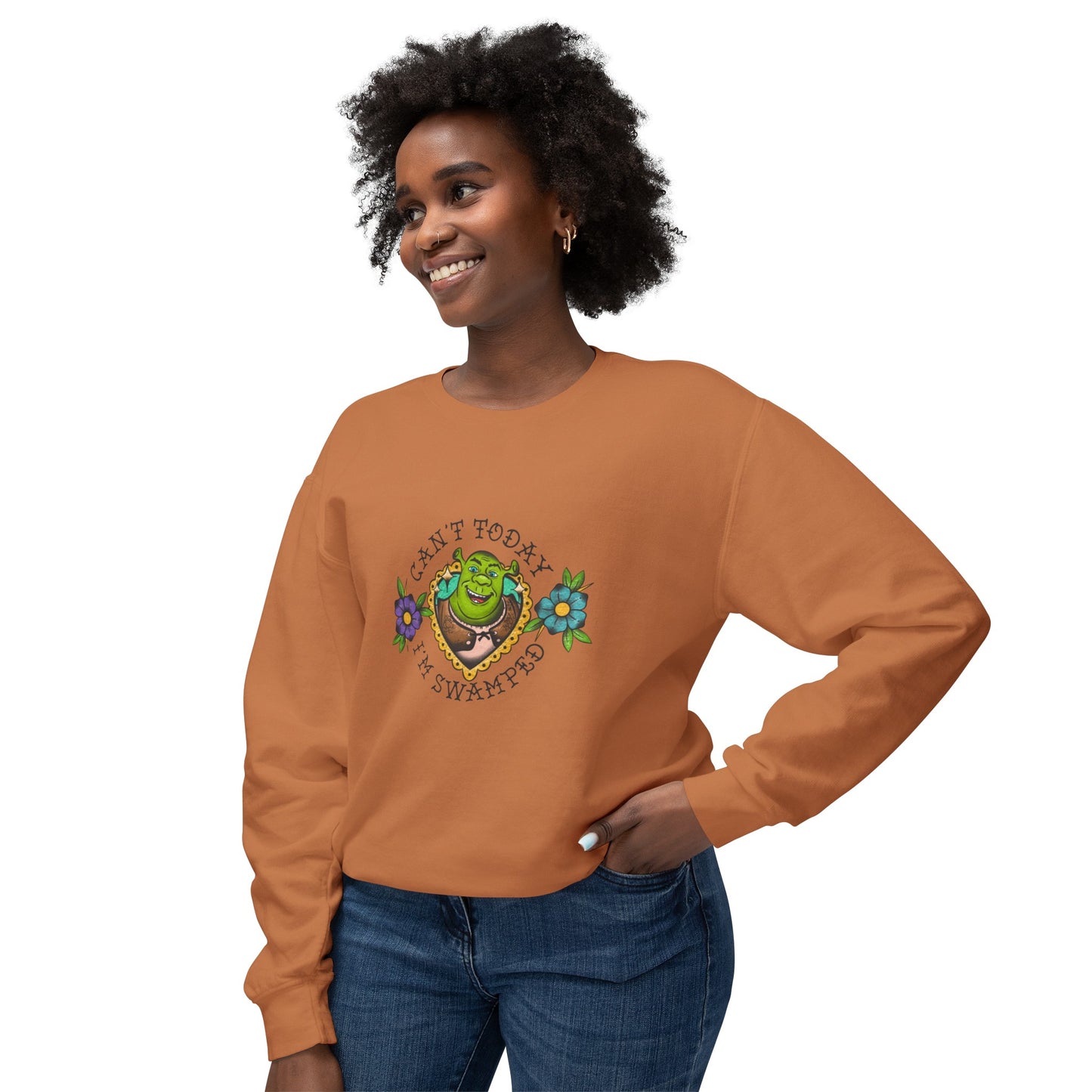 Tattoo Swamped Unisex Lightweight Comfort Colors Sweatshirt