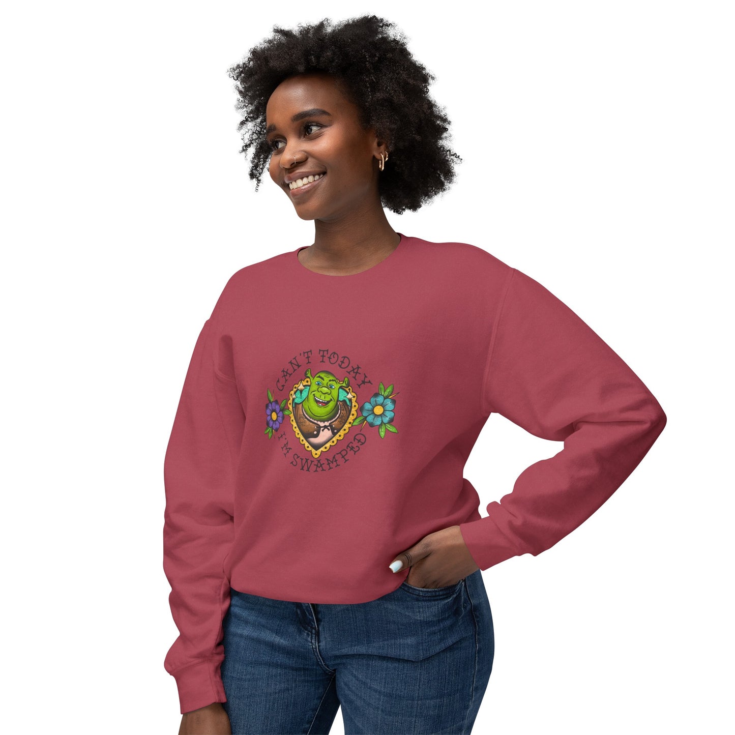 Tattoo Swamped Unisex Lightweight Comfort Colors Sweatshirt