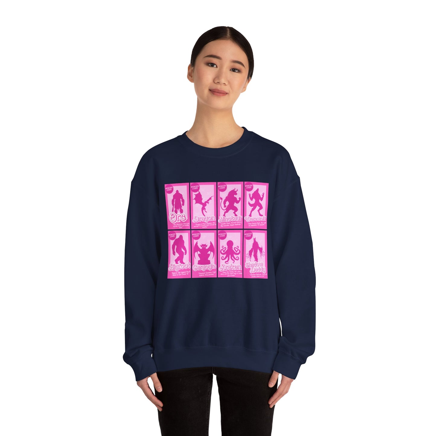 Monster Dolls Unisex Heavy Blend™ Crewneck Sweatshirt
