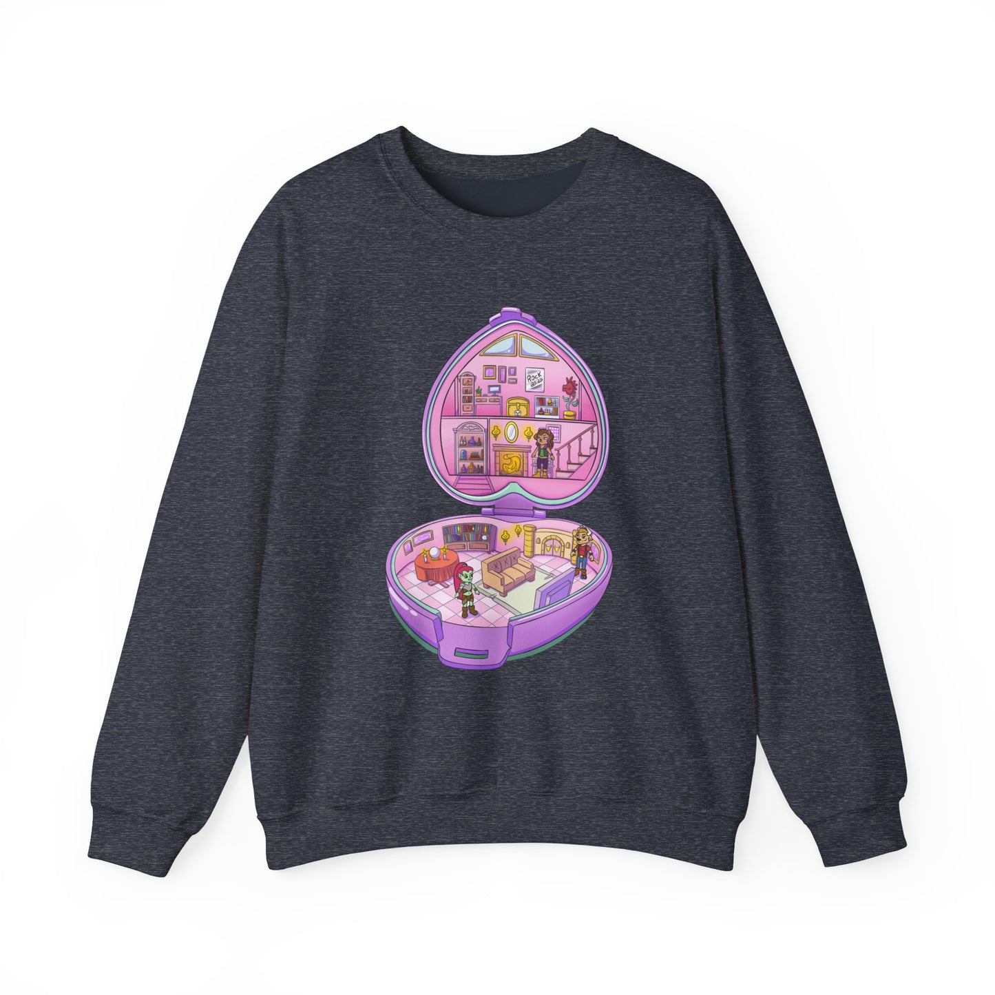 Monster Compact Unisex Heavy Blend™ Crewneck Sweatshirt
