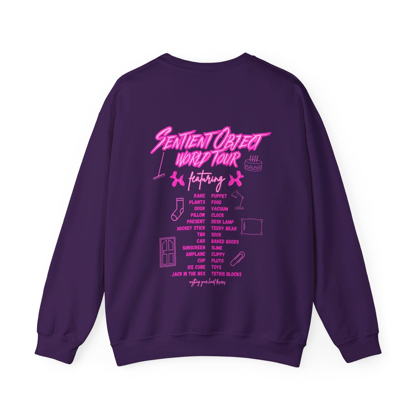Sentient Object World Tour Unisex Heavy Blend™ Crewneck Sweatshirt