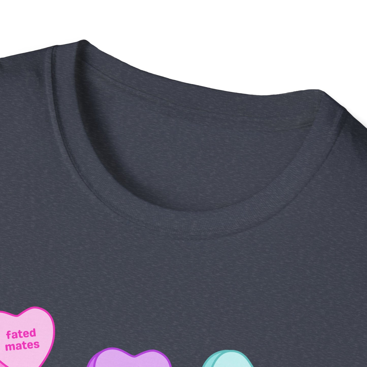 Candy Hearts Tropes Unisex Softstyle T-Shirt