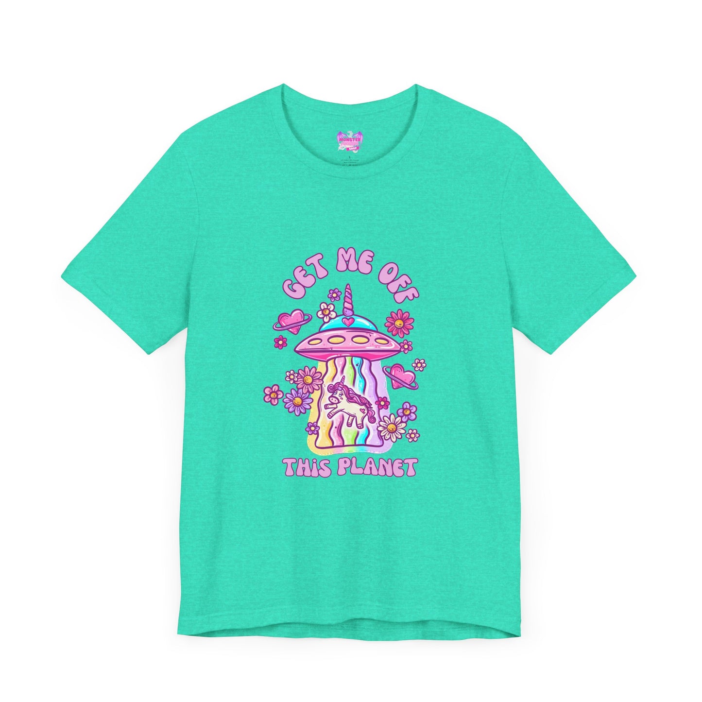 Get Me Off This Planet Unisex Jersey Short Sleeve Tee