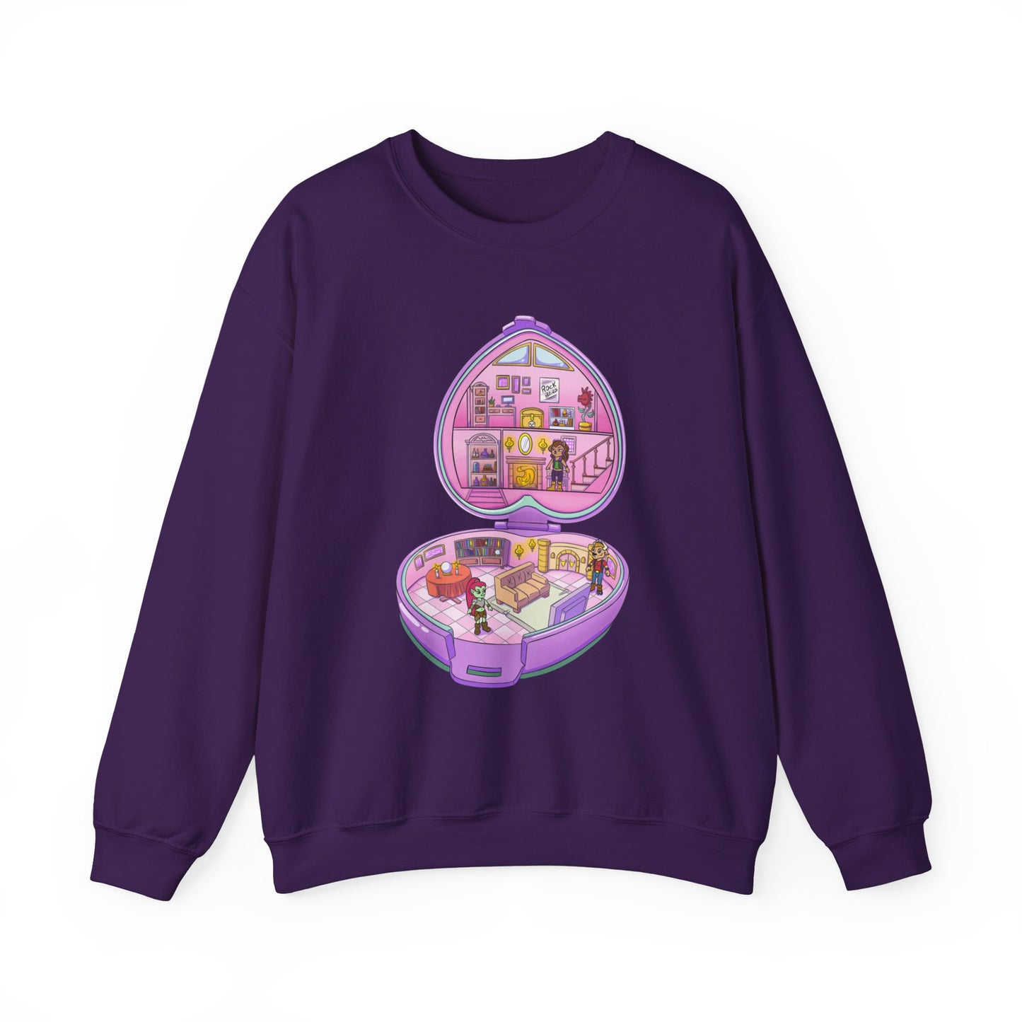 Monster Compact Unisex Heavy Blend™ Crewneck Sweatshirt