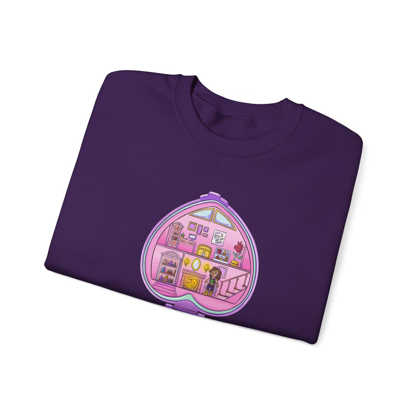 Monster Compact Unisex Heavy Blend™ Crewneck Sweatshirt