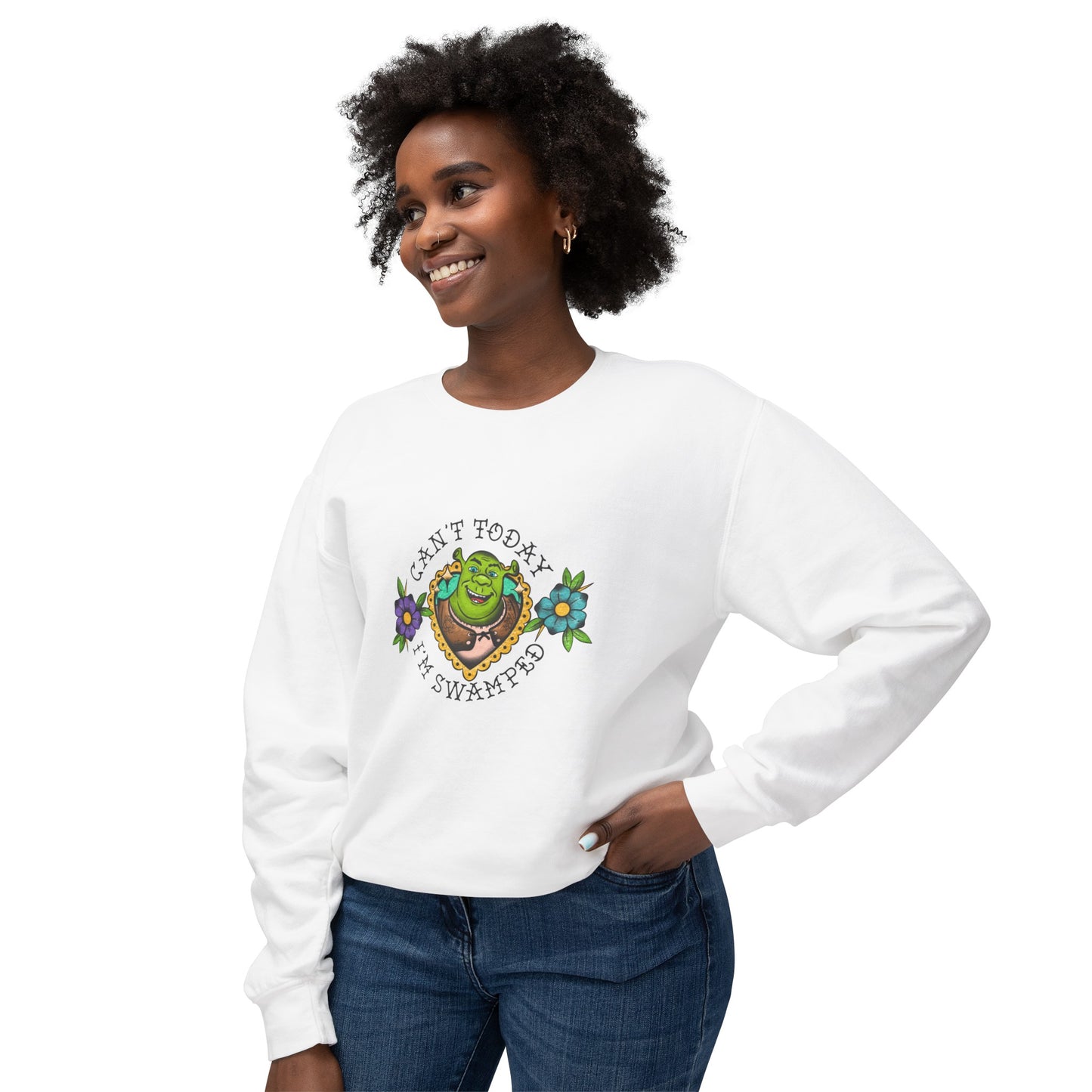 Tattoo Swamped Unisex Lightweight Comfort Colors Sweatshirt