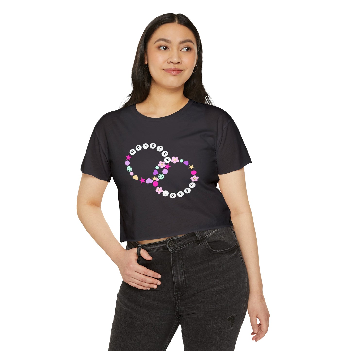 Friendship Bracelet Women's Festival Crop Top