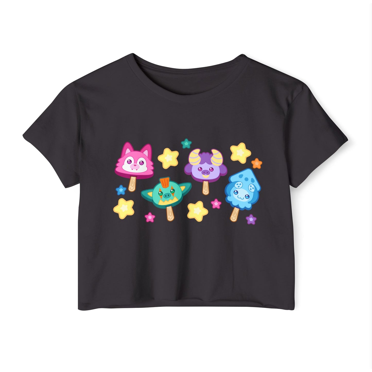 Monster Treats Women's Festival Crop Top