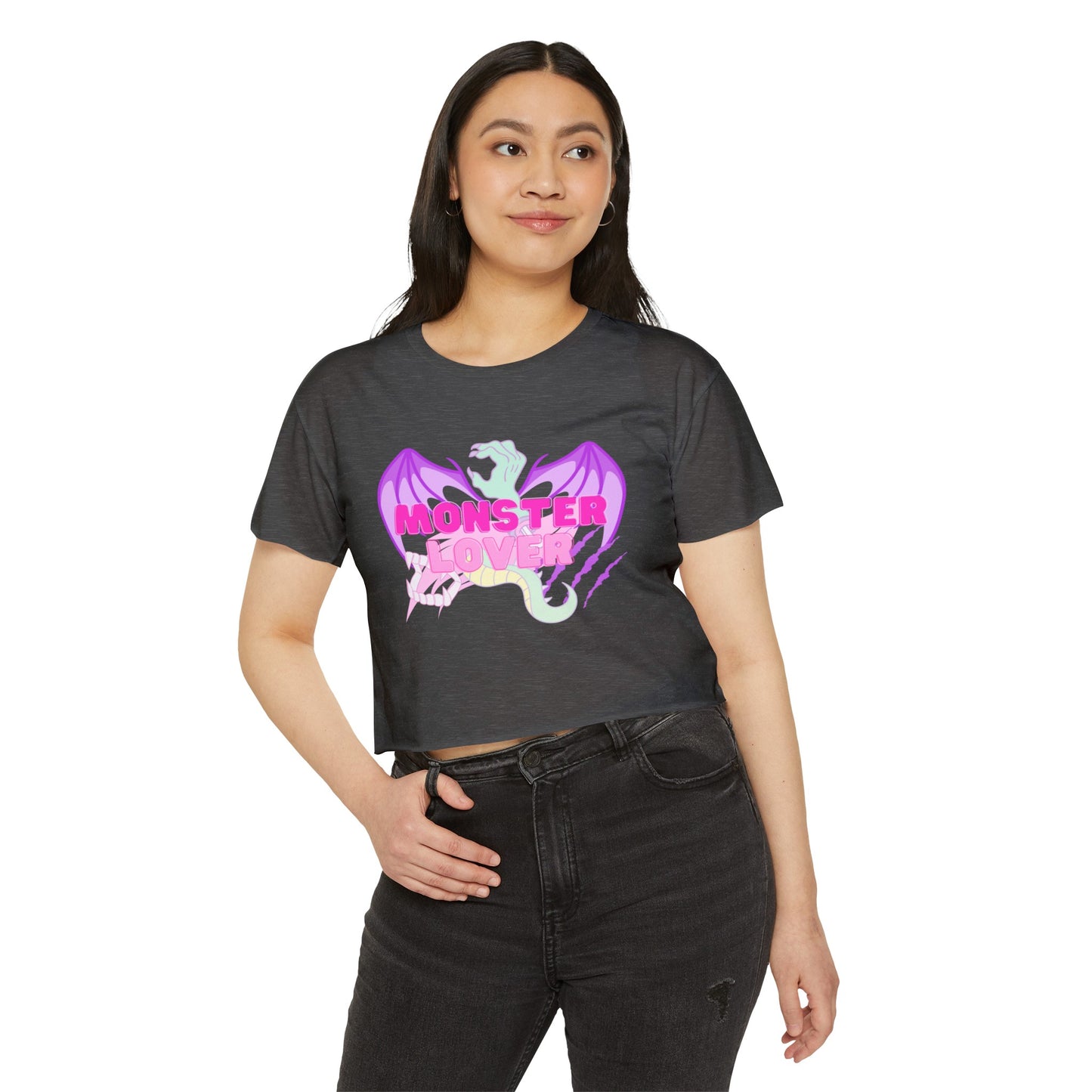 Monster Lover Women's Festival Crop Top