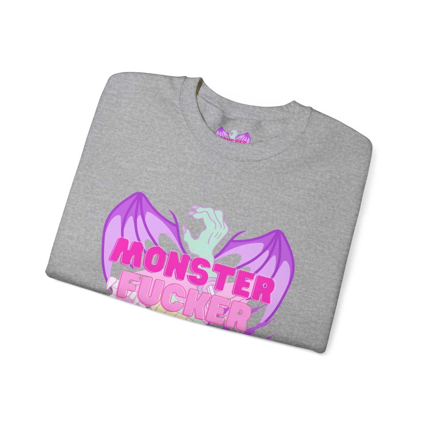Monster Fucker Unisex Heavy Blend™ Crewneck Sweatshirt