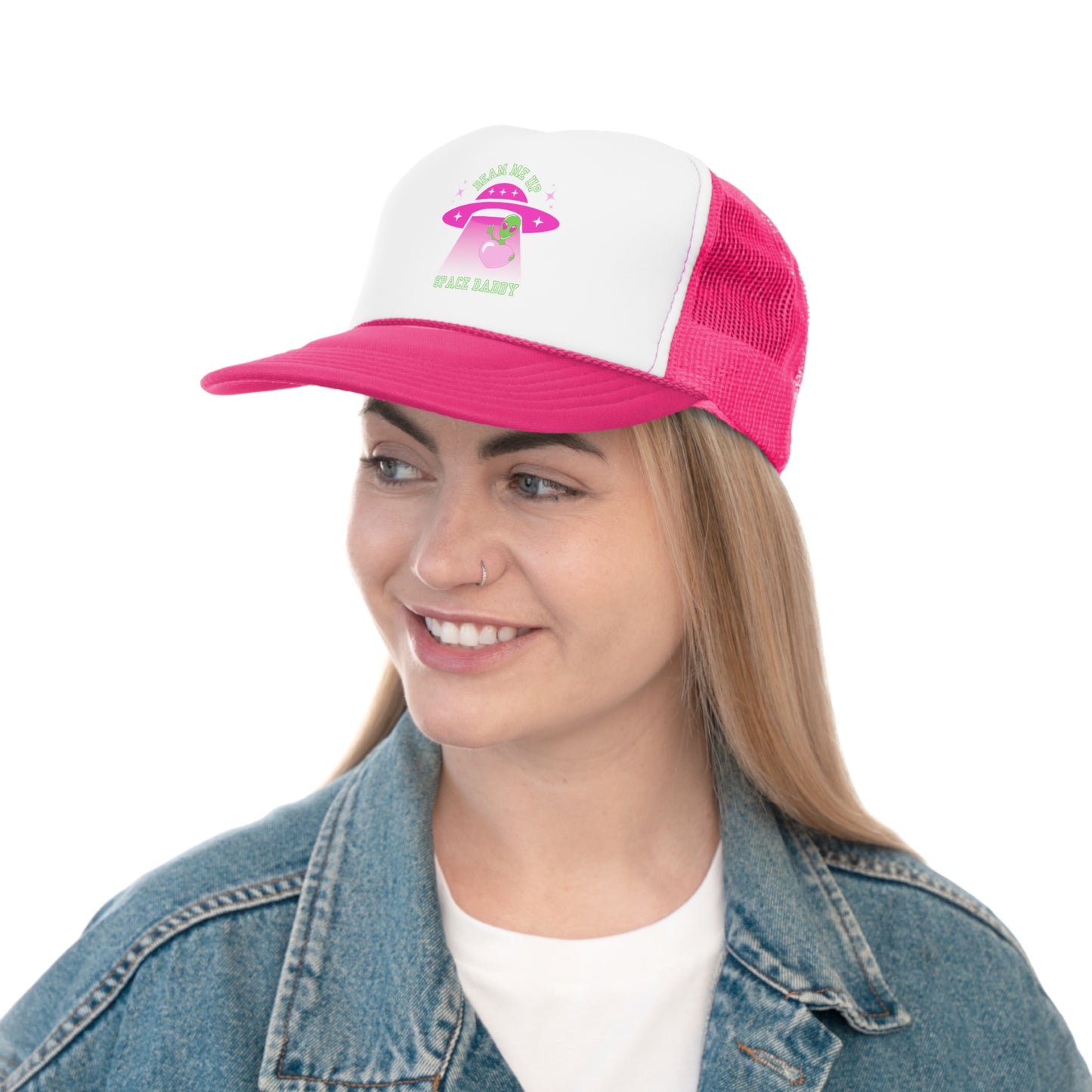 Space Daddy Trucker Caps